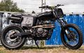 Honda SLR650 Garapan Rusty Gold, Pas Buat Contekan Custom Flat Tracker
