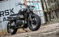 K-Speed Rombak Royal Enfield Interceptor 650 Jadi Scrambler Ganas