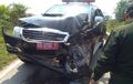 Toyota Hilux Dinas Ringsek, Bumper dan Fender Sobek, Mobil Patwal Dishub Biang Keladi