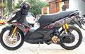 Yamaha Nouvo SX Seram, Knalpot Mirip Ular, Kaki-Kaki Serba Emas