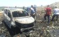 Toyota Calya Jadi Korban Keganasan Pemilik, Dibakar dan Dibuang Di Tempat Pembuangan Sampah