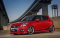 Suzuki Swift Lama Mejeng Gaya Sporty, Body Kit Custom Bikin Lebih Merunduk