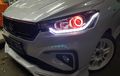 Wajah Beda Suzuki Ertiga Sport Pasang Angel Eyes dan DRL LED Custom, Modal Rp 1,5 Jutaan