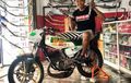 Mau Balap Pakai Yamaha RX-King, Tapi Sokbreker Belakangnya Standar,  Bawa Saja Ke Bengkel Ini
