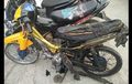 Yamaha Jupiter Sengaja Dibuat Gosong, Ulah ABG, Berawal Ditilang Polisi