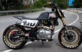 Royal Enfield Himalayan Tambah Gagah Dirombak Gaya Flat Tracker