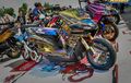 Enggak Masuk Akal, Yamaha Cygnus-X Dimodif Sangar dan Pakai 6 Knalpot