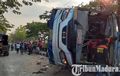 Honda Vario Bikin Bus Sugeng Rahayu Terkapar, Nyelonong Saat Mau Nyeberang, Pengendara Tewas di Tempat