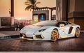 Sultan Mah Bebas, Lamborghini Aventador Aja Dilapis Emas Sob!
