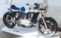 BMW K100 Jadi Cafe Racer Futuristik Berkat Bodi Polesan dan Jok Biru