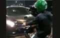 Video Yamaha Mio Tantang Honda HR-V Adu Banteng, Driver Ojol Tak Gentar