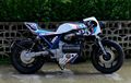 BMW K75 Pilih Gaya Vintage Racing, Pakai Twin Headlight Jadi Unik