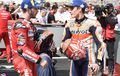 Meski Sakit, Dovizioso Ucapkan Selamat Kepada Marc Marquez