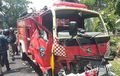 Dua Truk Damkar Tubrukan, Gara-gara Anak Sekolah Pencet Tombol Lampu Merah