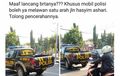 Oknum Polisi Lawan Arus Pakai Mobil Dinas, Langsung Dapat Hukuman Ini dari Atasan