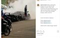 Mobil Lamborghini Raffi Ahmad Terbakar di Sentul. Ini Penyebabnya!