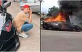 Ngeri! Lamborghini Aventador Raffi Ahmad Keluarkan Asap Pekat di Sirkuit Sentul, Diduga Karena Hal Ini