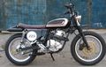 Simpel Tapi  Asyik, Yamaha Scorpio Z Ganti Tampang Vintage Tracker