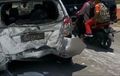 Avanza dan Panther Diterjang Hyundai Atoz, Bodi Remuk dan Tersiram Cat, Korban Terpental Keluar Jendela