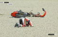 Detik-detik Dimas Ekky Crash Parah di FP2 Moto2 Australia, Motornya Guling-guling Sampai Rusak Parah