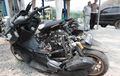 Yamaha NMAX Terkoyak, Bodi Terpotong Diterjang Truk, Satu Keluarga Tewas Saat Foto Selfie
