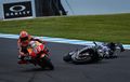 Maverick Vinales Bahagia Meski Terpelanting di MotoGP Australia 2019, Jatuh Sudah Dihitung