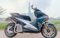Yamaha Aerox Upgrade Mesin Jadi 200cc, Pakai Knalpot Ala Yamaha R1 Lawas