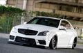 Mercedes-Benz C63 AMG Tambah Sangar Pakai Wide Body Kit Liberty Walk
