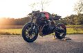 Honda CB750 Berwujud Cafe Racer, Kaki-kaki Kombinasi Suzuki dan Yamaha