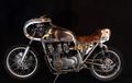 Cafe Racer Unik dari Kawasaki KZ650, Pakai Bodi Aluminium dan Kuningan