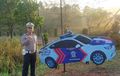 Tipu-tipu Demi Kesadaran Berlalu Lintas, Polisi Daerah Ini Pasang Mobil Patroli Bohongan di Pinggir Jalan