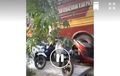 Viral Truk Damkar Hajar Motor yang Sedang Parkir, Begini Kata Petugasnya