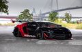 Sangarnya Lamborghini Aventador Liberty Walk Pakai Livery Advan Racing 