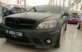 Mercedes Benz W204 C200 Full Body Wrapping Ala Army Look Tampil Beda