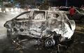 Sedih, Astrea Grand-nya Ditabrak dan Diseret Hingga Terbakar di Kolong Datsun, Satpam Ini Cuma Minta Satu Hal