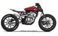 Menarik Buat Inspirasi, Yamaha Scorpio Jadi Flat Tracker Radikal