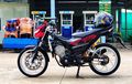 Komposisi Asik Bikin Modifikasi Suzuki Satria F150 Tampil Modis
