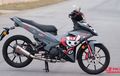 Dimodif Simpel, Yamaha MX King 150 Jadi 'Outlet' Racingboy Berjalan