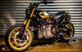 Indian FTR1200S Tampil Mencolok Pakai Gaya Flat Track dan Aksen Emas