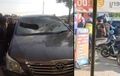 Kijang Innova Kaca Bolong, Jadi Sasaran Serbu Warga, Aksi Nekat Sopir Gagal