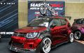 Suzuki Ignis Paling Gahar, Sepeda Nempel di Atap dan Bodi Terjangkiti Serat Karbon