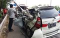 Bodi Kiri Avanza Sampai Tak Berbentuk, Kecelakaan Beruntun di Tol Meruya, Satu Tewas