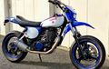 Yamaha XT500 Jadi Lebih Modern Setelah Bergaya Supermotard
