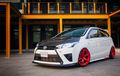 Modifikasi Yaris Tambah Sporty Main Serat Karbon dan Pelek Menor