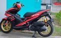 Kelihatan Simpel Yamaha Aerox Tambah Istimewa Bertabur Part Racingboy