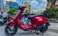 Menggoda! Vespa Primavera Pakai Baju Red Candy dan Part Mewah
