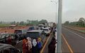 Puluhan Kendaraan Bermalam di Tol Kayuagung-Palembang, Baru Tahu Tol Baru Dibuka Pagi Ini