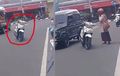 Honda BeAT Parkir Melintang di Tengah Jalan, Kelakuan Emak-emak yang Satu Ini Sampai Ditanggapi Gubernur