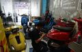 Vespa Matic Terendam Banjir, Ini yang Diperiksa di Bengkel Spesialis
