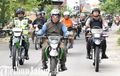 Forkopimda Lamongan 'Ngetrail' Bareng Susuri Tanggul Antisipasi Banjir. Ini Motor Yang Dipakai